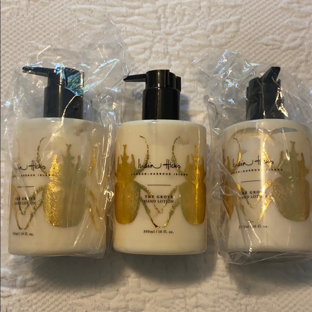 India Hicks The Grove Hand Lotion trio